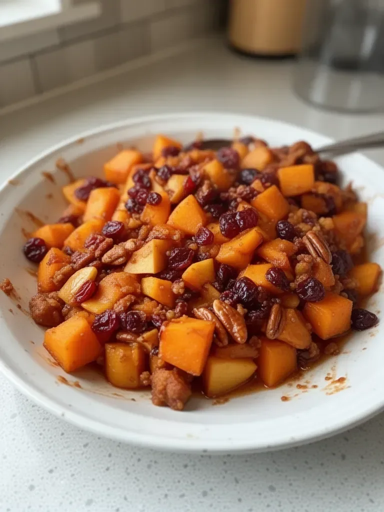 Butternut Squash Apple Bake
