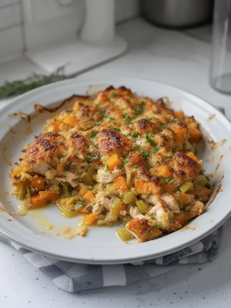 Chicken Leek and Butternut Squash Bake – The Ultimate One-Pan Dinner