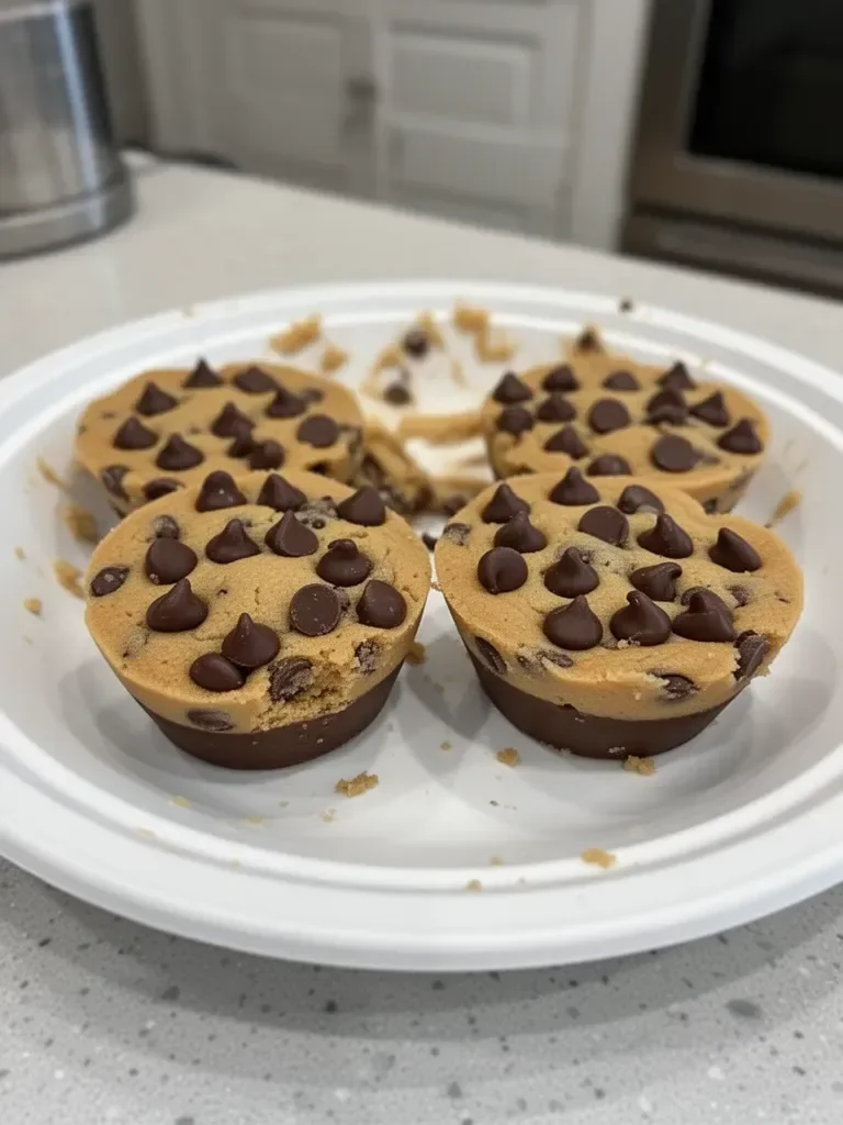 Chocolate Chip Cookie Dough Cups