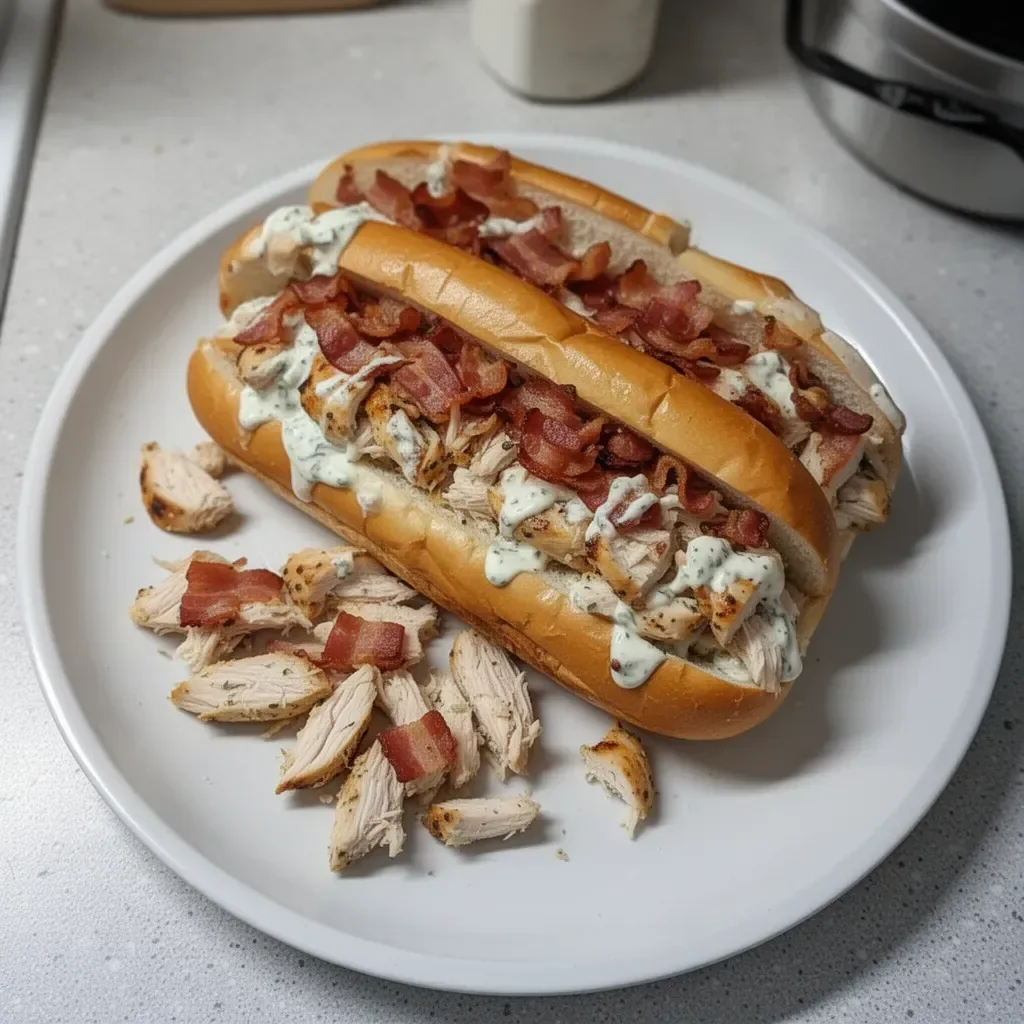 Chopped Chicken Bacon Ranch Sub