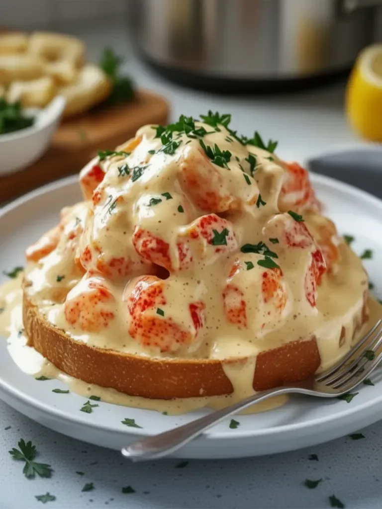 Classic Lobster Newburg