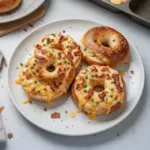 Creamy Bacon Cheddar Bagels
