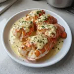 Creamy Garlic Butter Lobster Tails