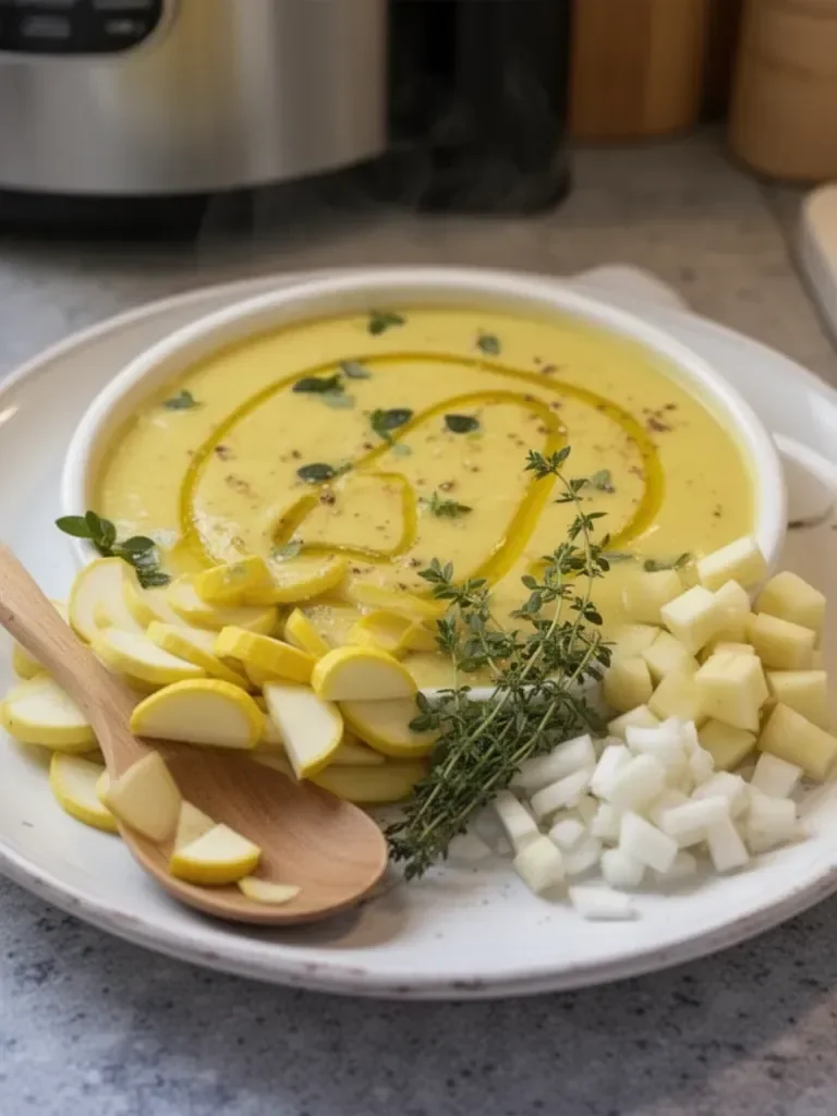 Creamy Summer Squash Soup