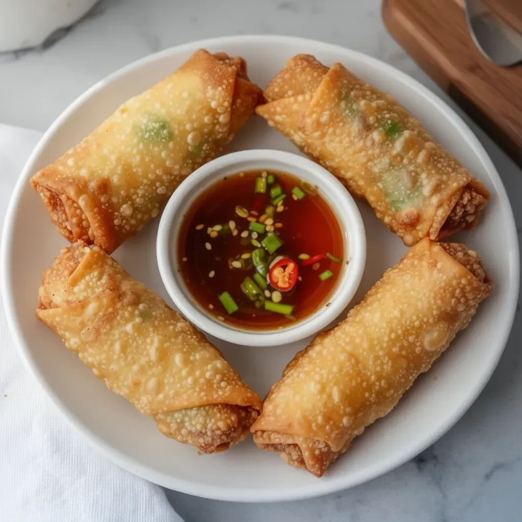 Crispy Ground Venison Egg Rolls