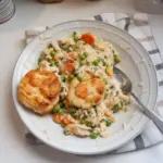 Crustless Chicken Pot Pie