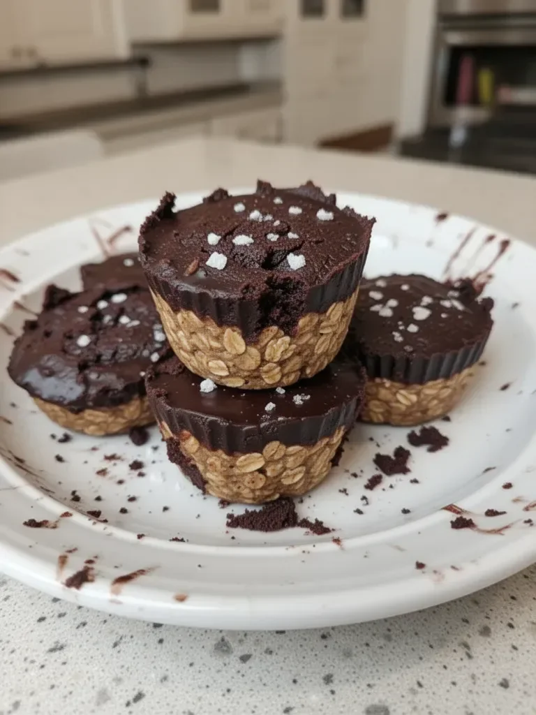 Delicious Dark Chocolate Oatmeal Cups