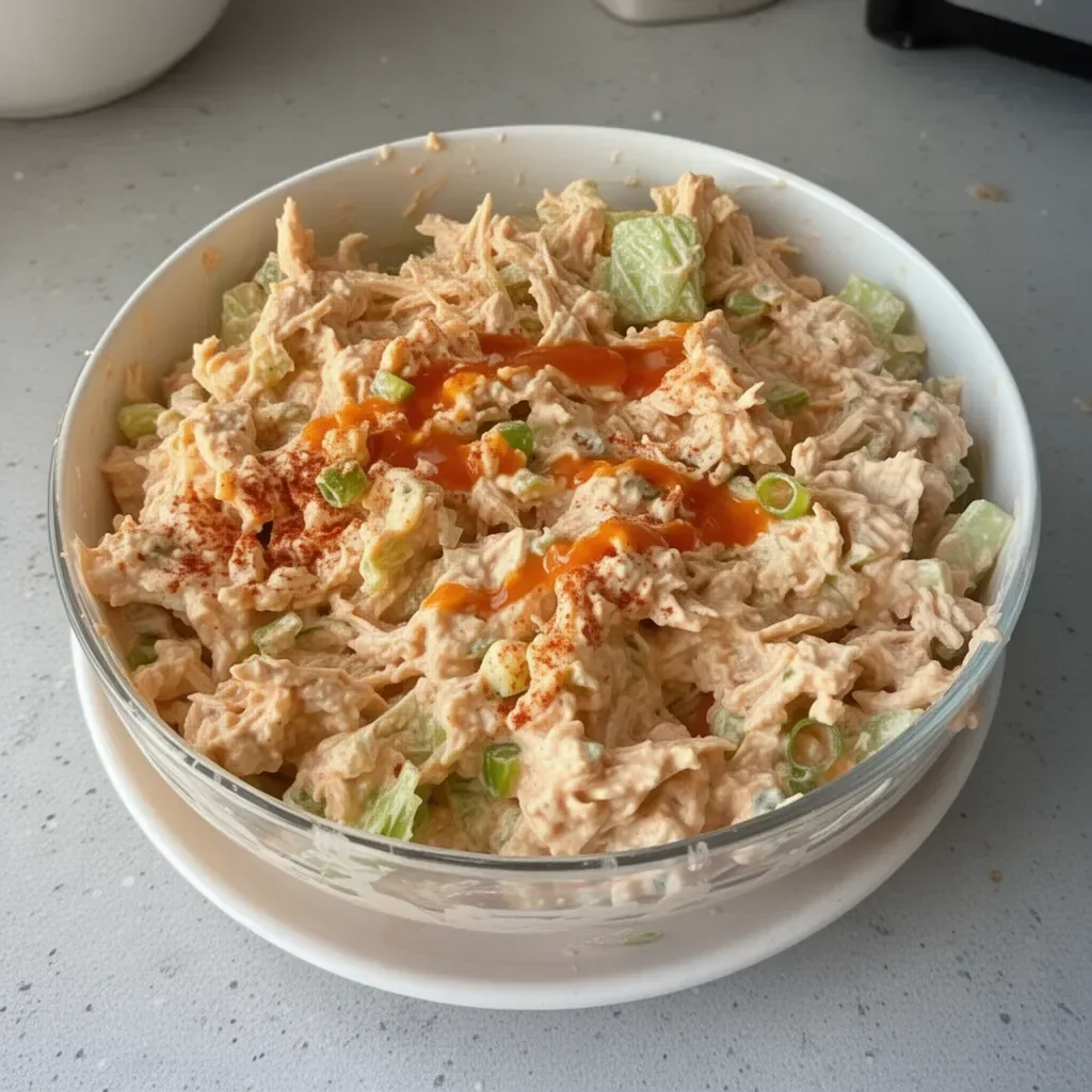 Easy Buffalo Chicken Salad