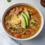 Easy Ground Venison Taco Soup