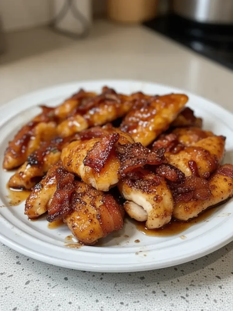 Easy Homemade Bacon Brown Sugar Chicken Tenders: An Incredible 5-Ingredient Recipe