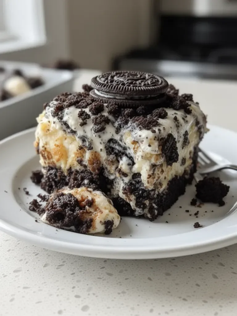 Easy Oreo Dump Cake