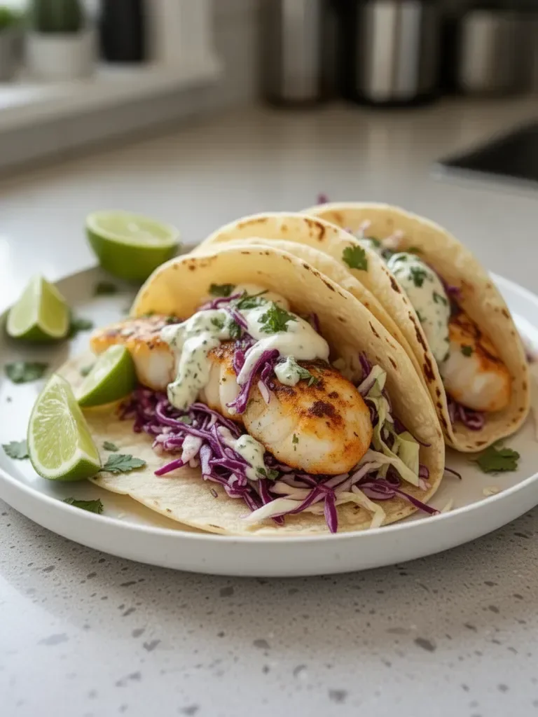 Fish Tacos with Cabbage Slaw: A Delicious & Easy Recipe
