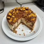 Gluten-Free Crunchie Cheesecake
