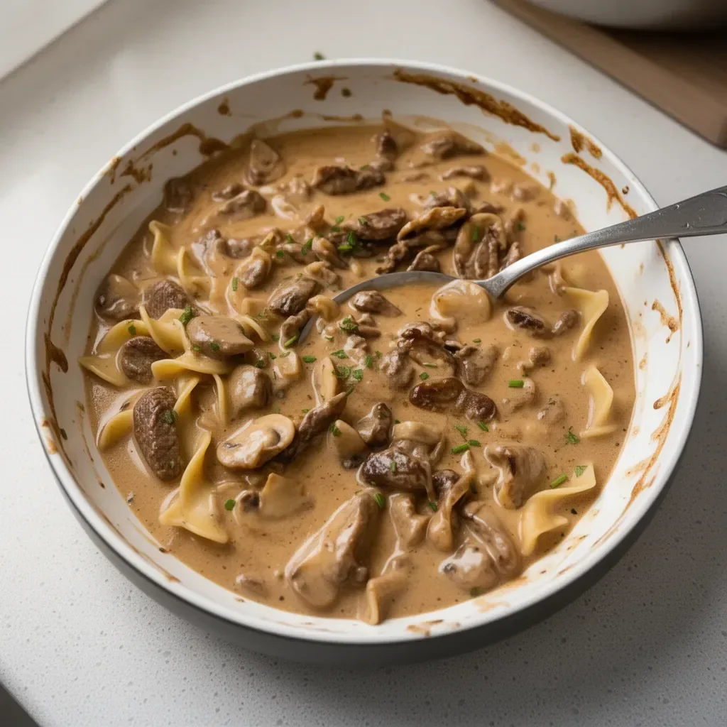 Gordon Ramsay’s Beef Stroganoff