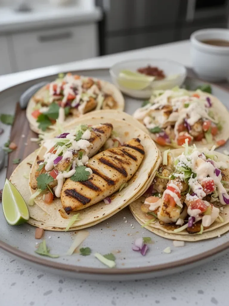 Grilled Fish Tacos