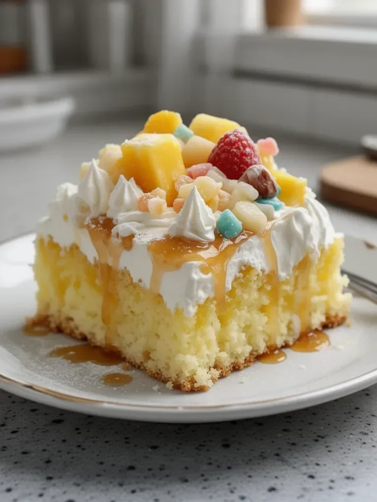Hawaiian Poke Cake