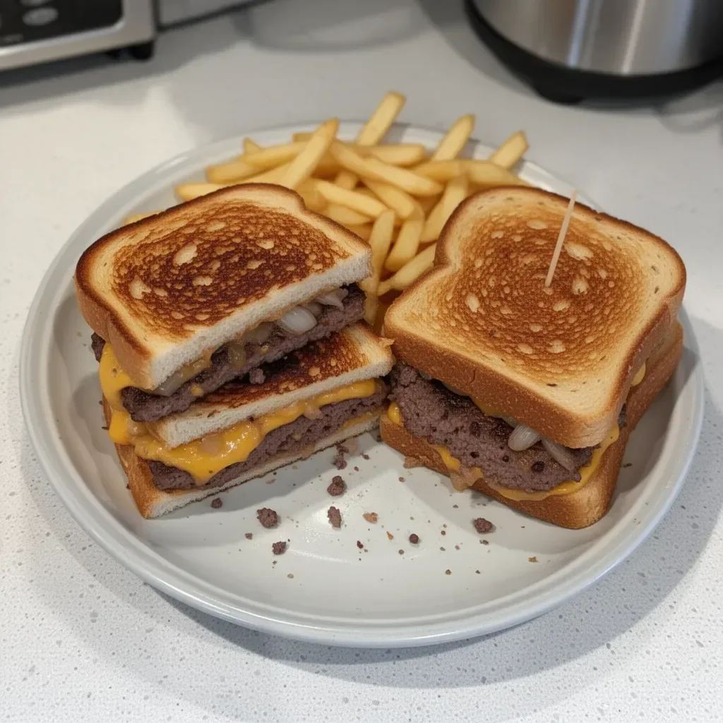 Juicy Ground Venison Patty Melt