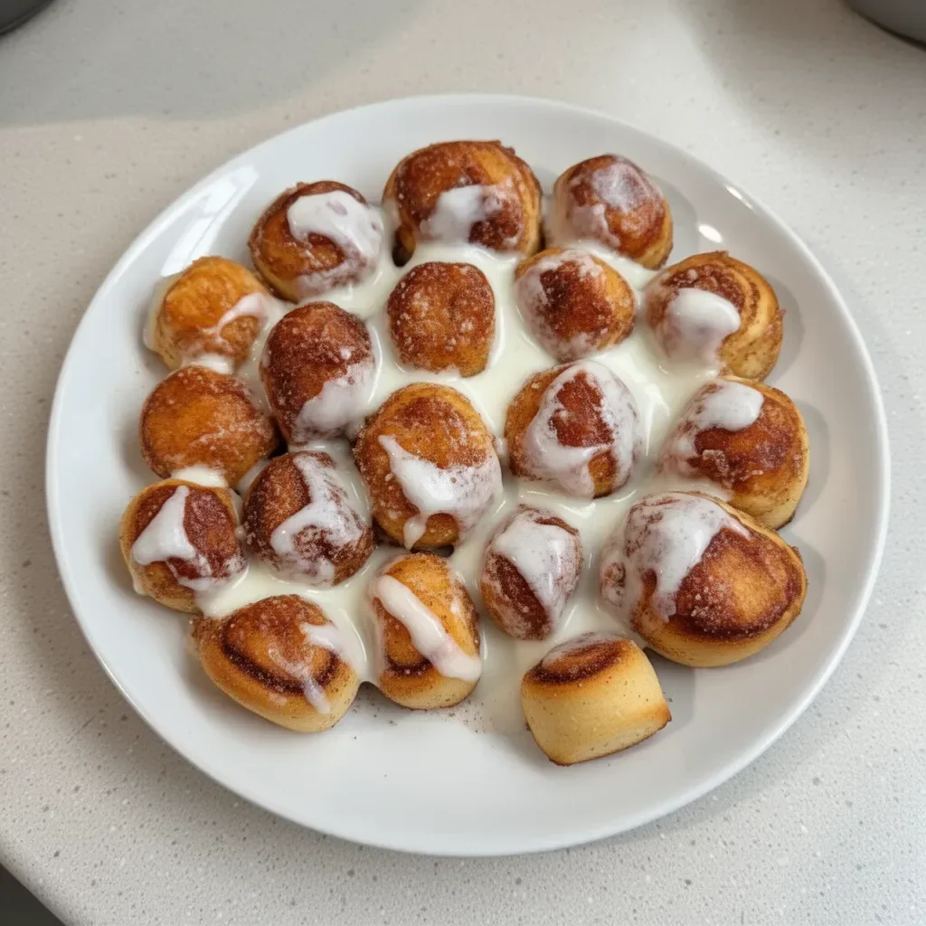 Mini Cinnamon Roll Bites