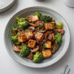 Mushroom and Tofu Stir-Fry