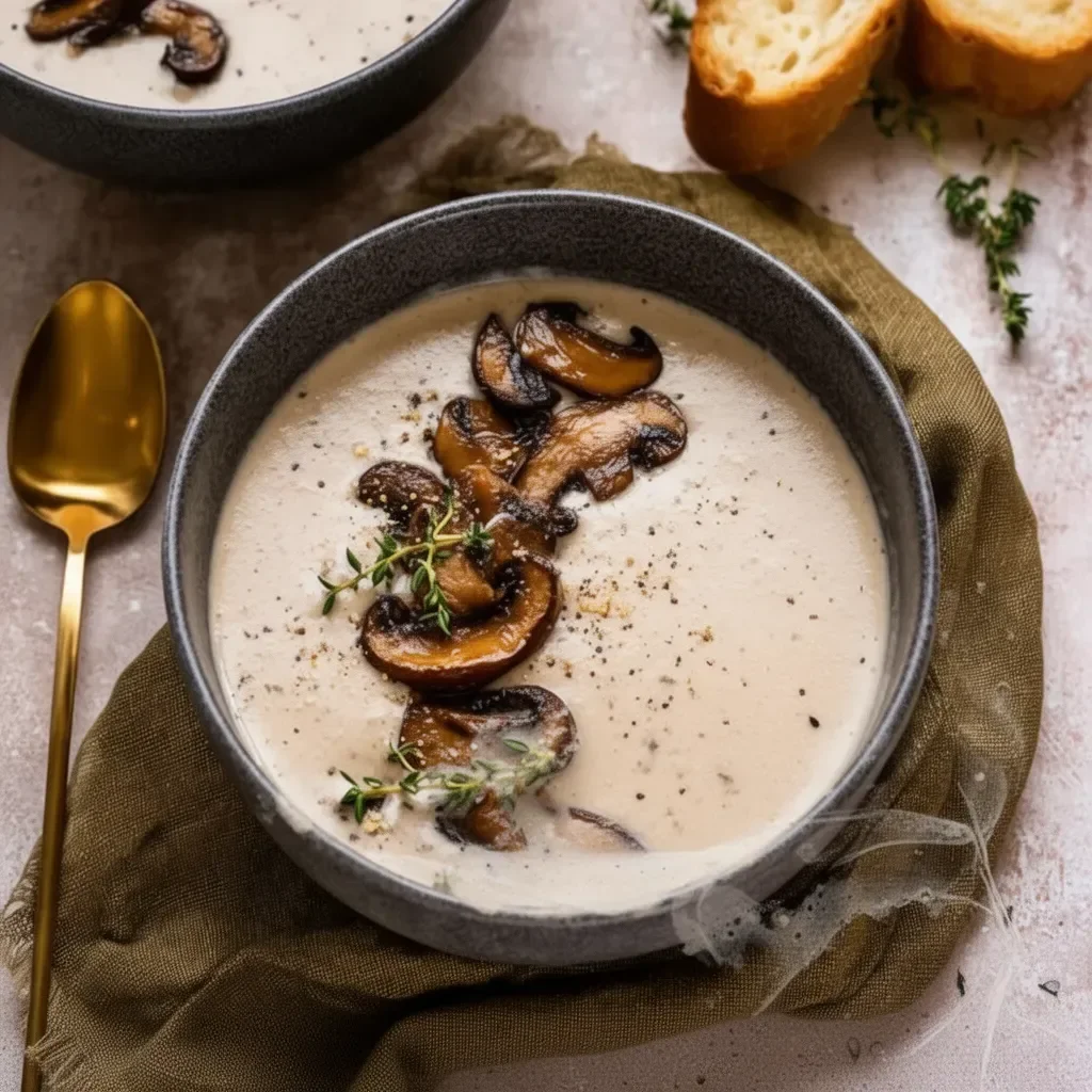 Mushroom Bisque Recipe