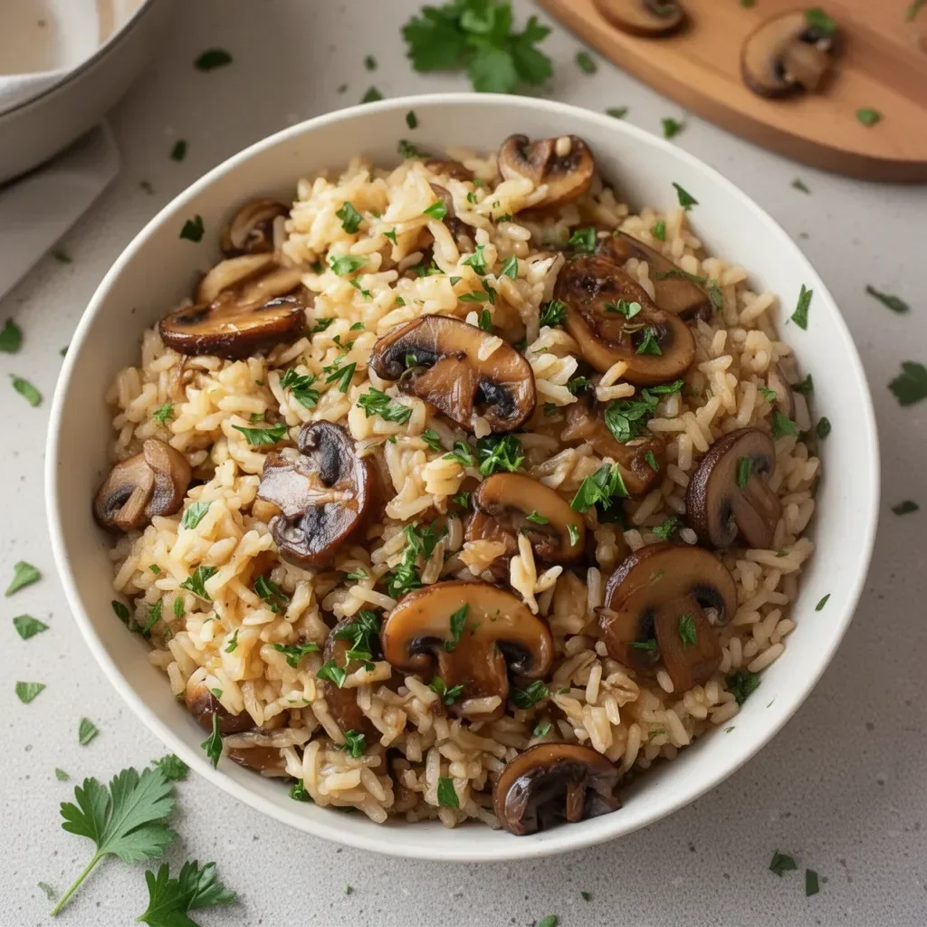 Mushroom Rice Recipe