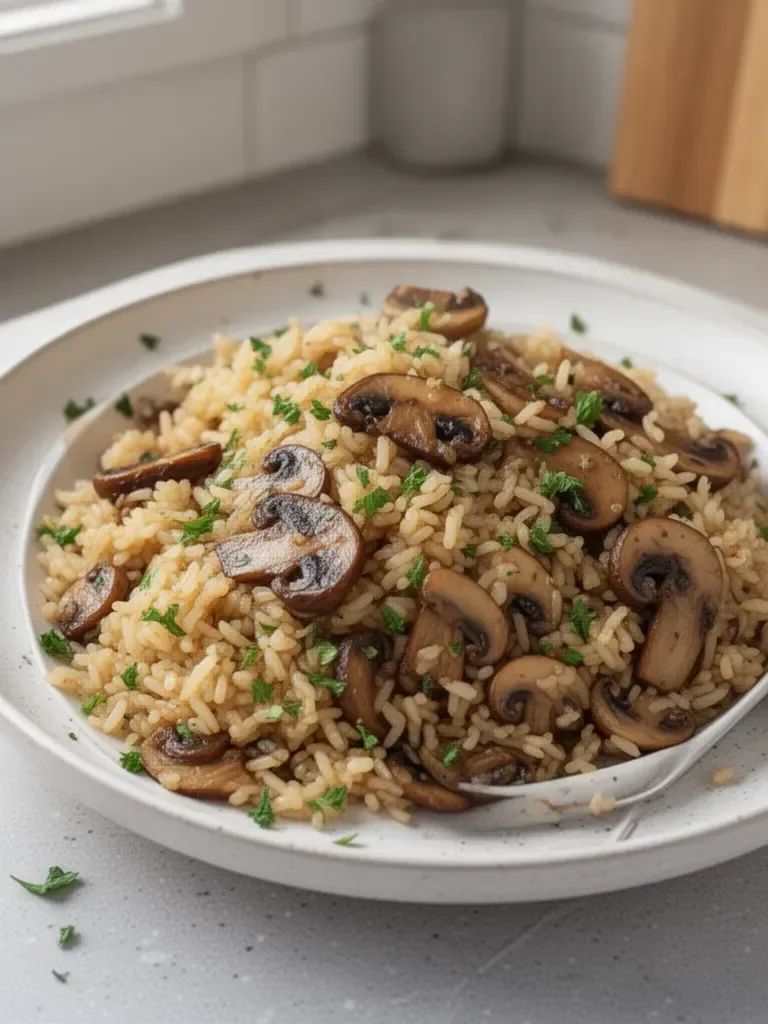 Mushroom Rice