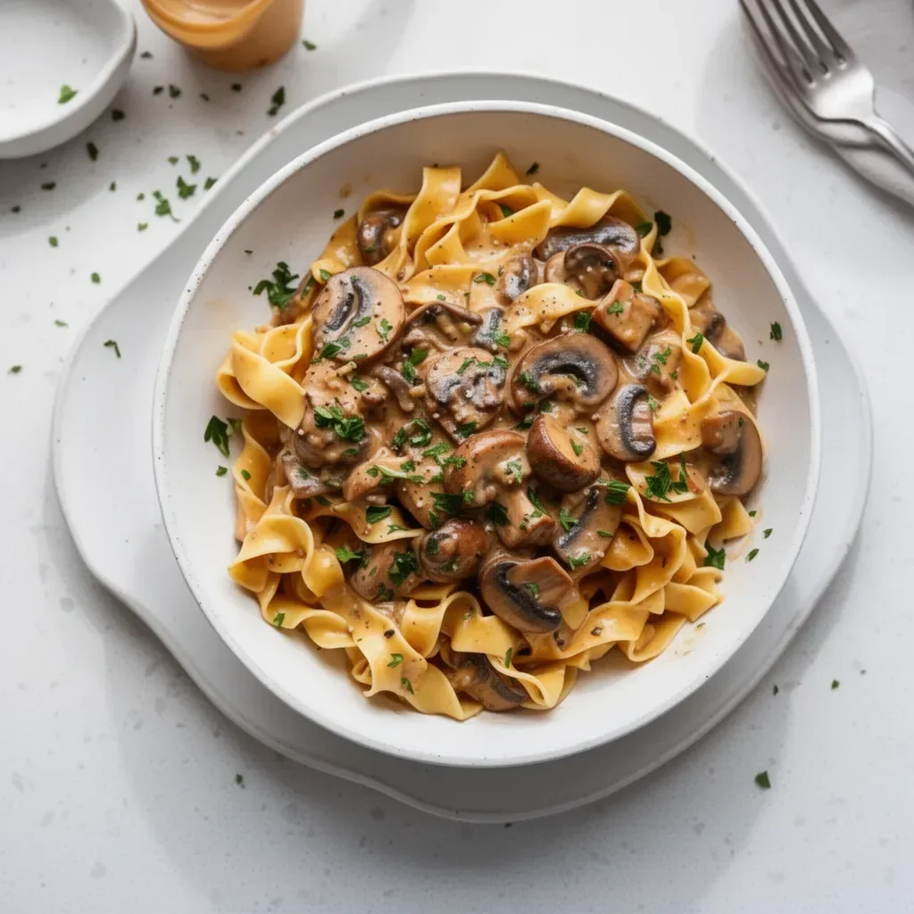Mushroom Stroganoff