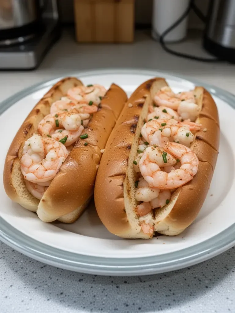 New England Style Shrimp Rolls