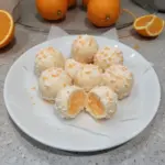 No-Bake Orange Creamsicle Truffles