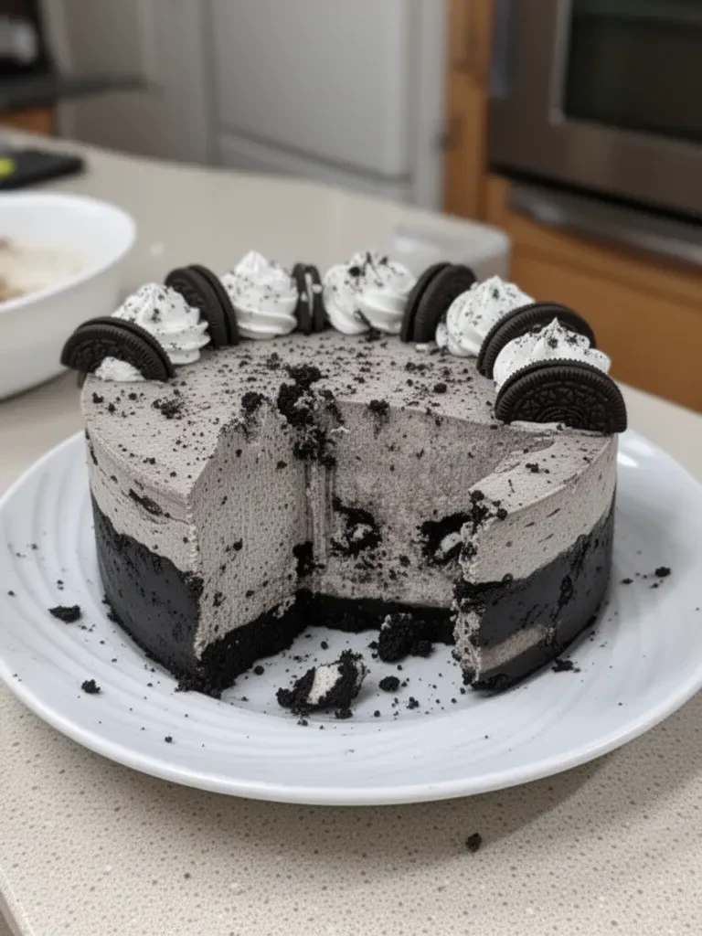 No-Bake Oreo Cheesecake