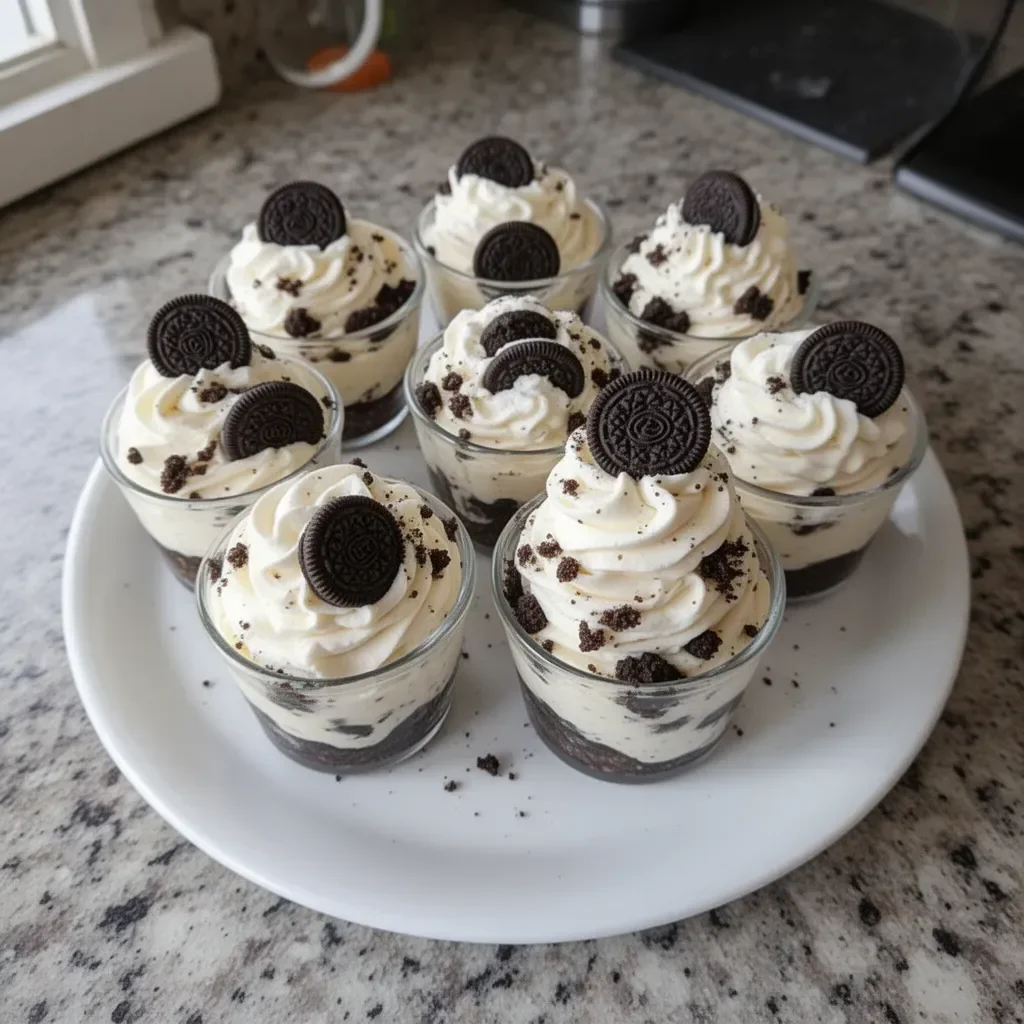 No-Bake Oreo Cheesecake Cups