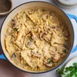 One-Pot Mushroom and White Bean Pasta