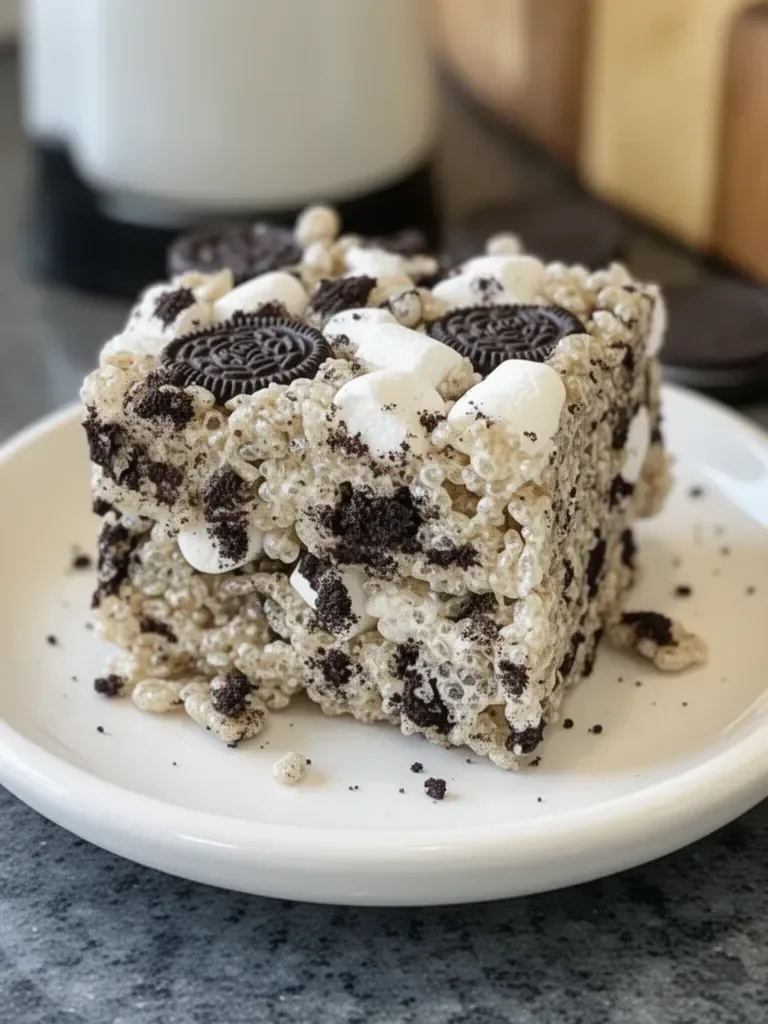 Oreo Krispies: Irresistibly Chewy No-Bake Delight