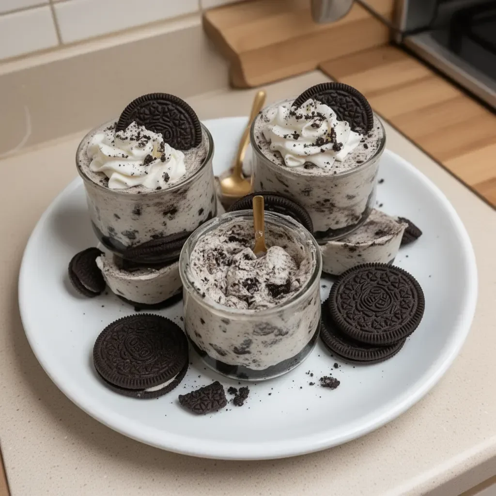 Oreo No-Bake Cheesecake Cups 14 Oreo No-Bake Cheesecake Cups