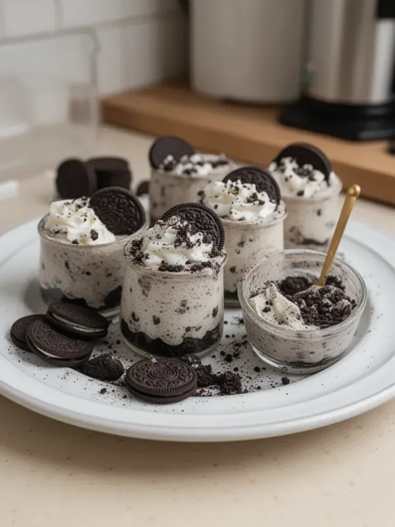 Oreo No-Bake Cheesecake Cups