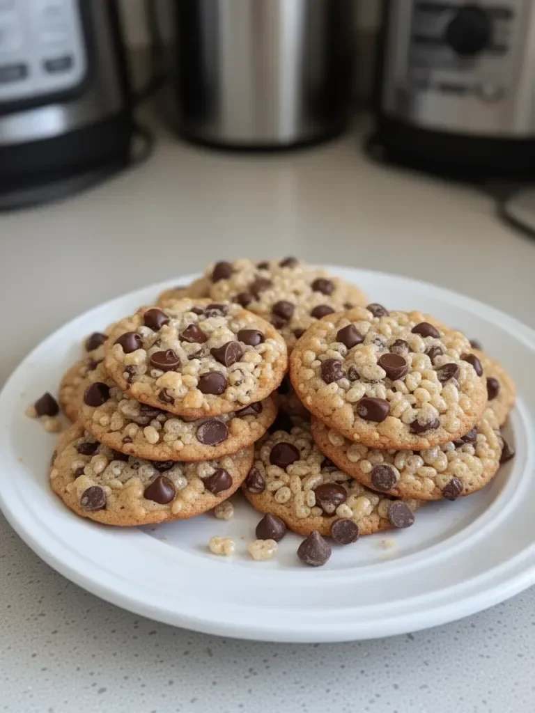Rice Krispie Chocolate Chip Cookies