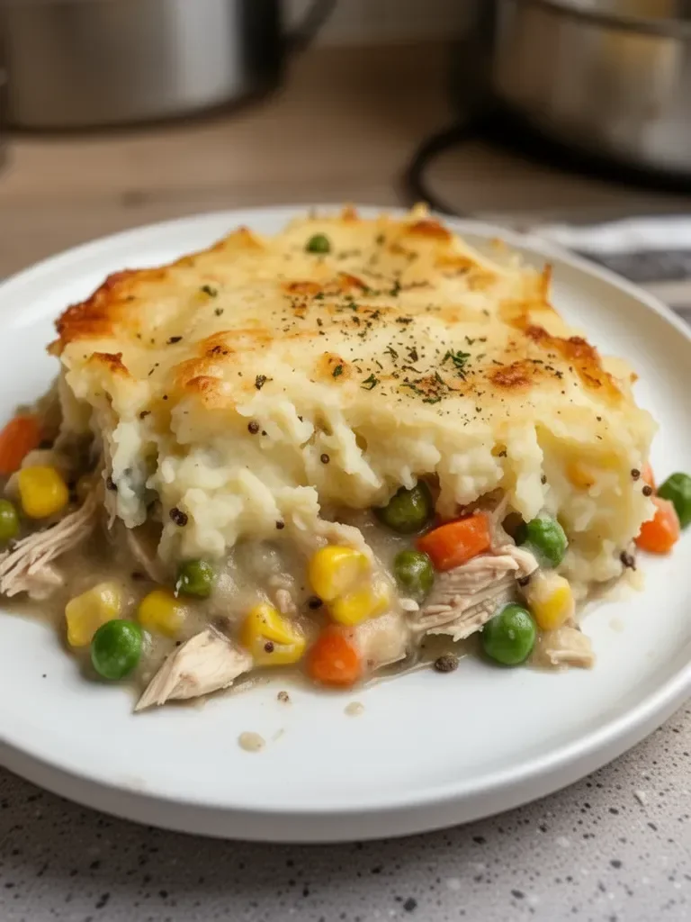 Rotisserie Chicken Shepherd's Pie