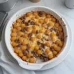 Savory Ground Venison Tater Tot Casserole