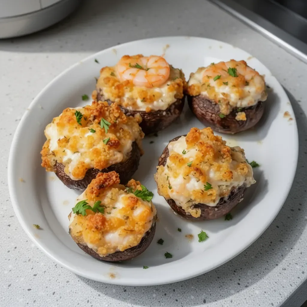 Shrimp Stuffed Mushrooms