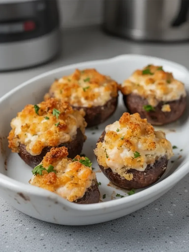 Shrimp Stuffed Mushrooms