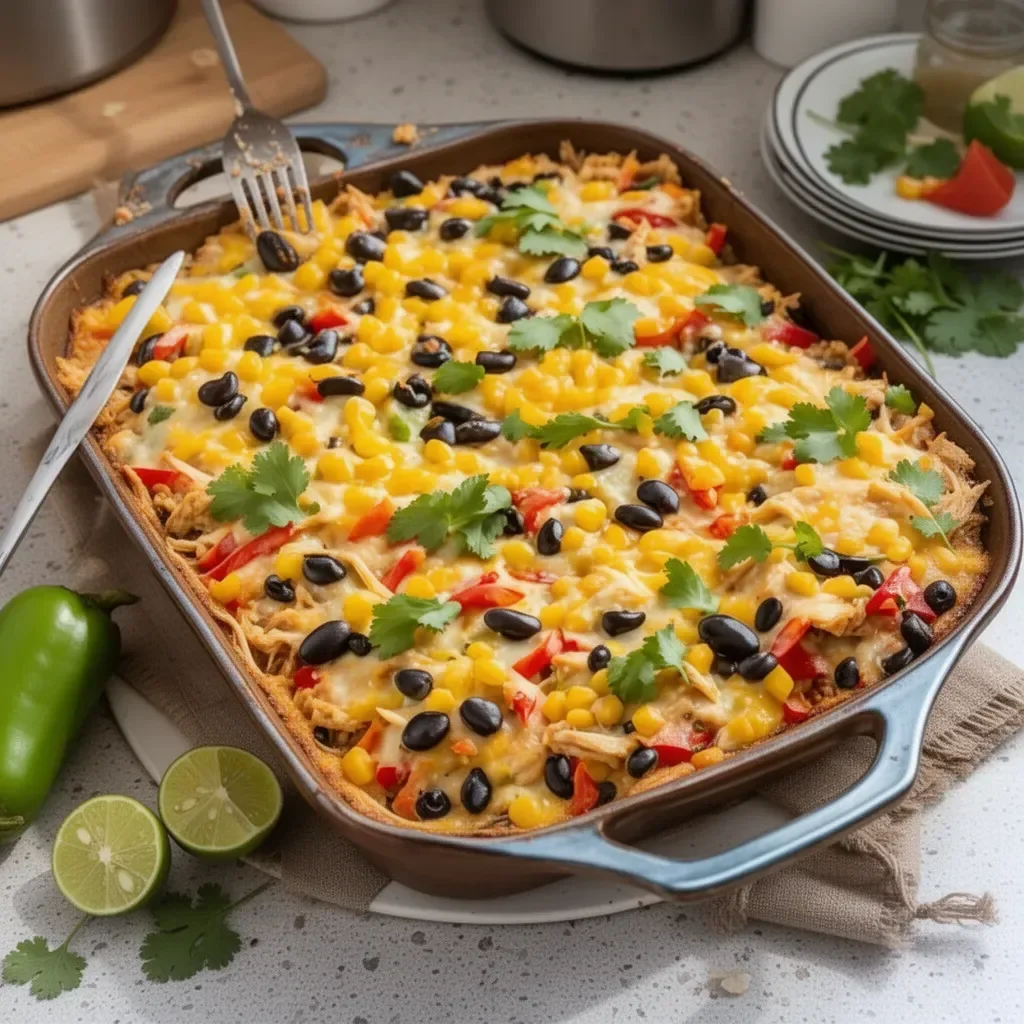 Southwest Chicken Casserole Recipe