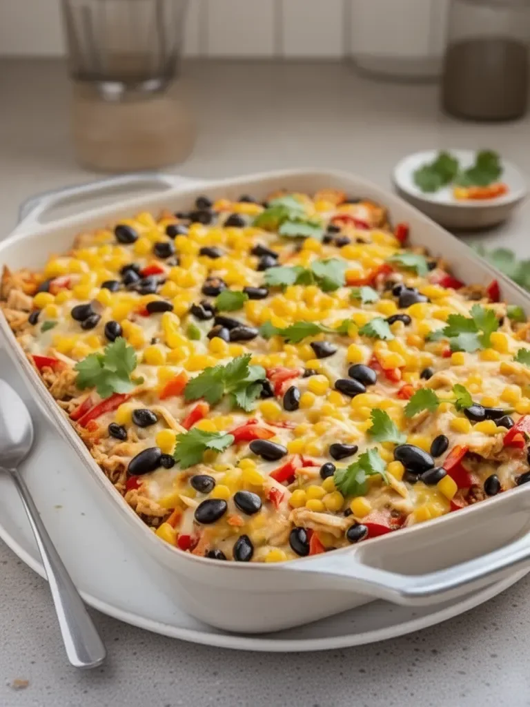 Southwest Chicken Casserole Recipe