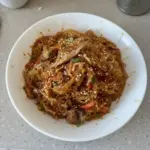 Spaghetti Squash Fried Noodles