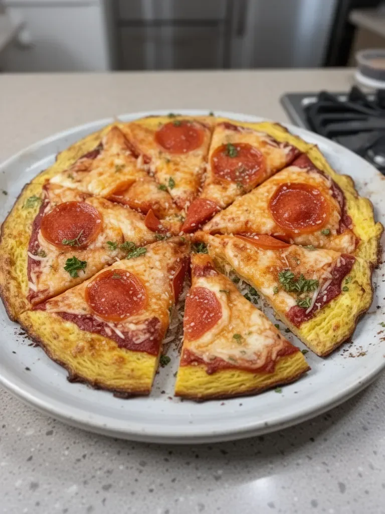 Spaghetti Squash Pizza