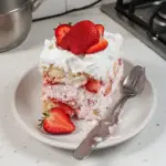 Strawberry Angel Food Cake