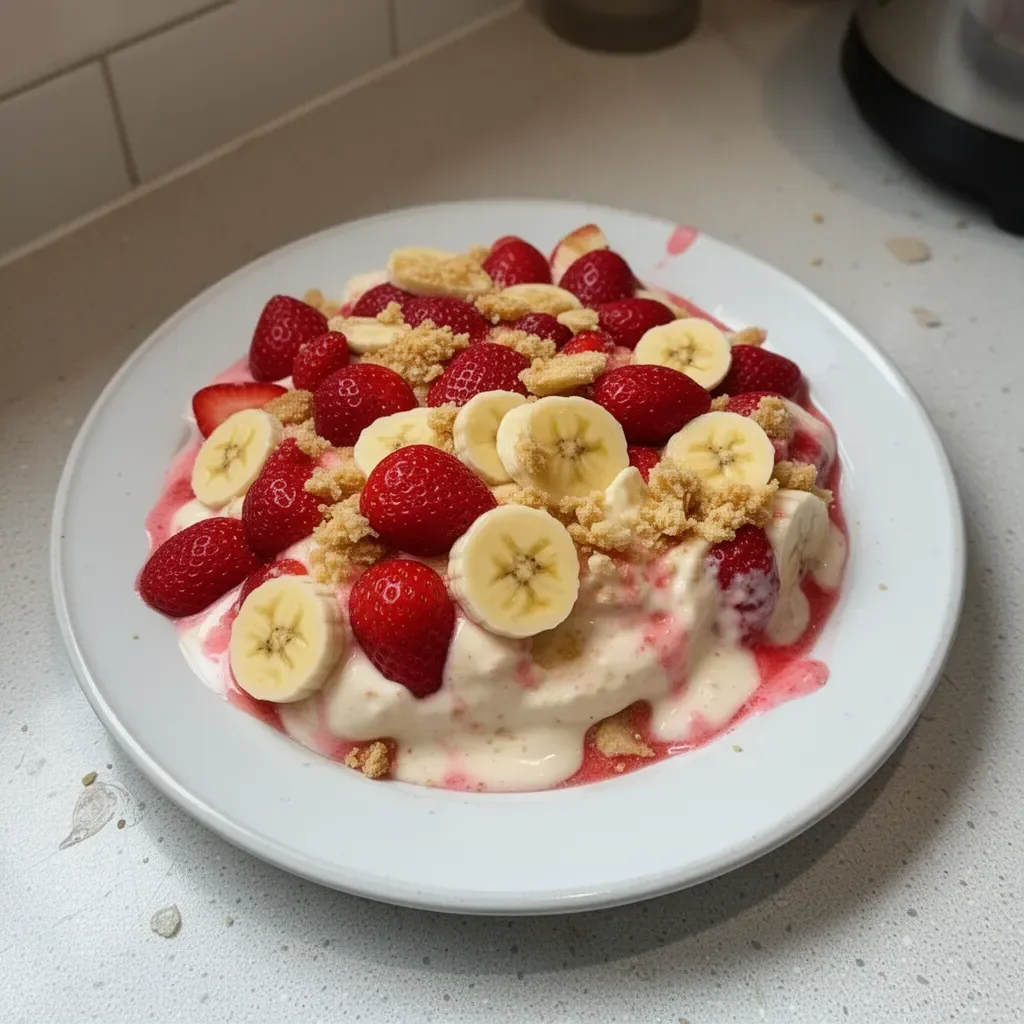 Strawberry Banana Pudding