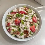 Strawberry Pecan Poppy Seed Chicken Salad