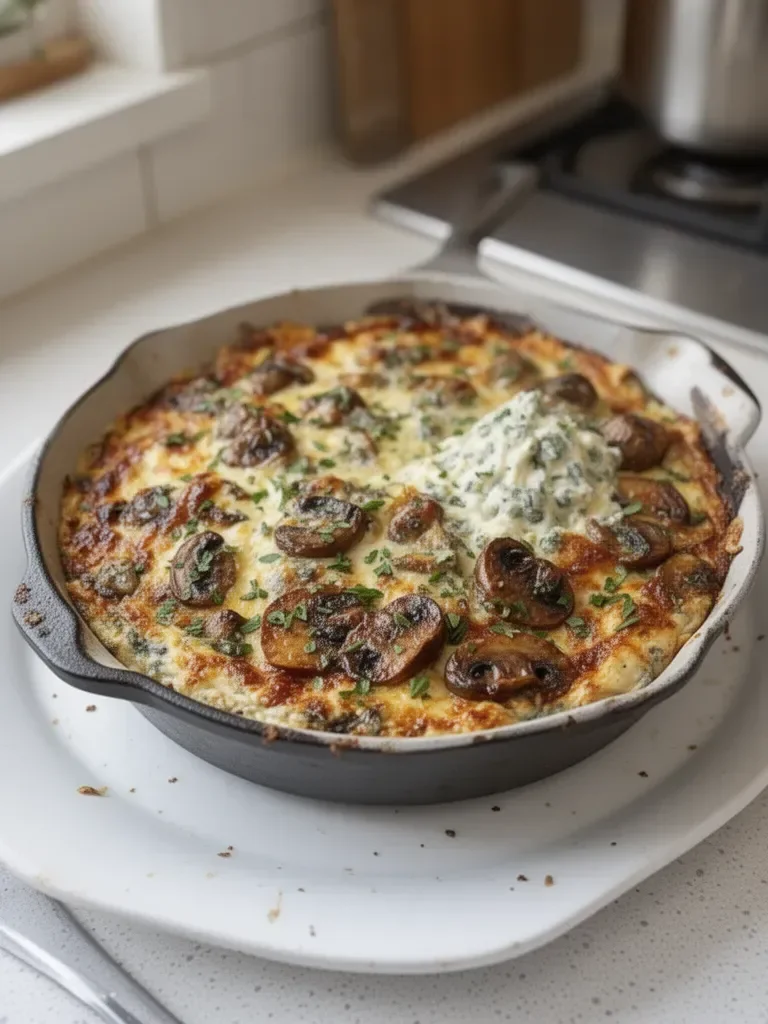 Stuffed Mushroom Dip