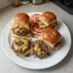 The Best Venison Cheeseburger Sliders
