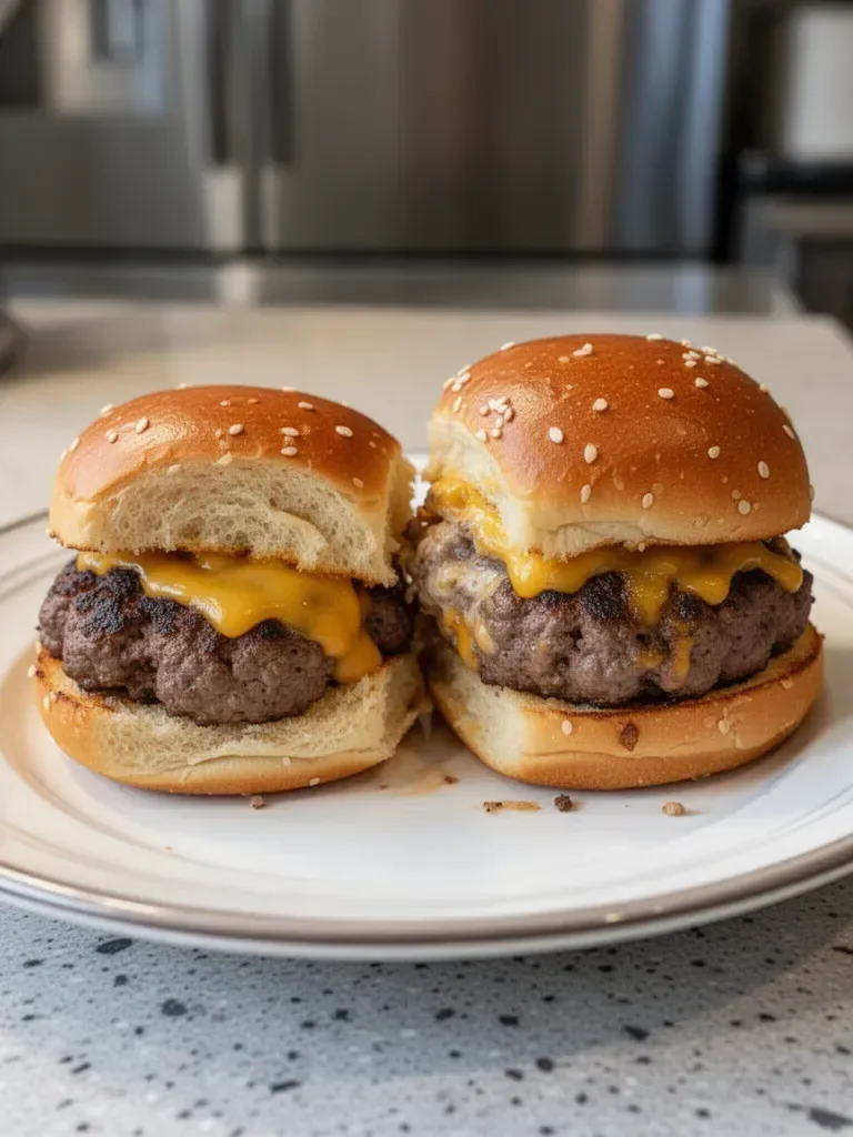 The Best Venison Cheeseburger Sliders